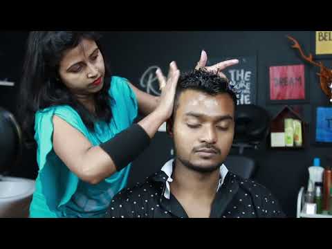 Lady Barber Doing Tingly Head Massage | ASMR Head Massage With Super ASMR Vibes | Lady Barber Live