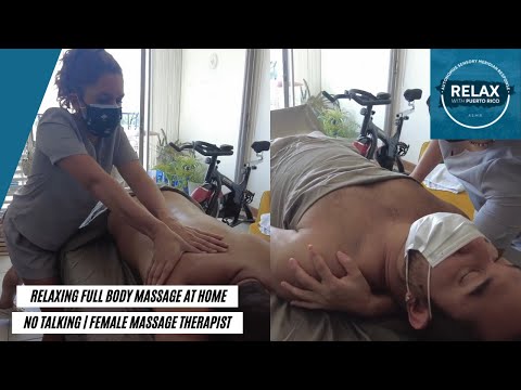 Relaxing Full Body Massage at Home | Professional Spa Session | No Talking