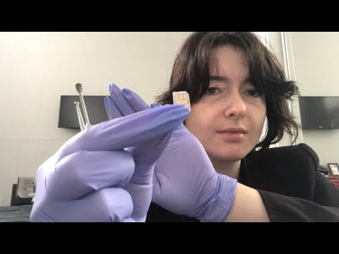 ASMR ~ Doctor gets something weird out of your ear 👂*very tingly*
