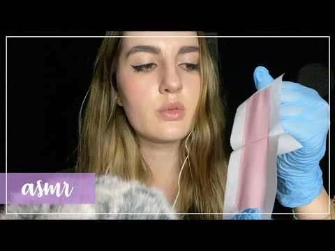 ASMR en ESPAÑOL - Depilación FACIAL extra RELAJANTE! + mouth sounds