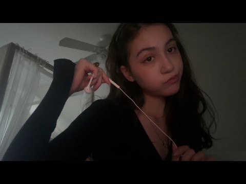 trying asmr w/ apple headphones mic