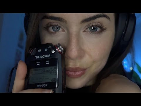 TASCAM ASMR: MOUTH SOUNDS AT 100% SENSITIVITY