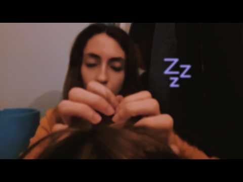 ASMR Hair Brushing & Scalp Massage for Deep Relaxation (No Talking)