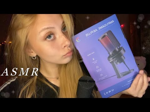 asmr обзор и тест микрофона FIFINE Ampligame A8 PLUS ⭐˚｡⋆ звуки рта и триггеры ˖🎀 ִֶָ་༘࿐