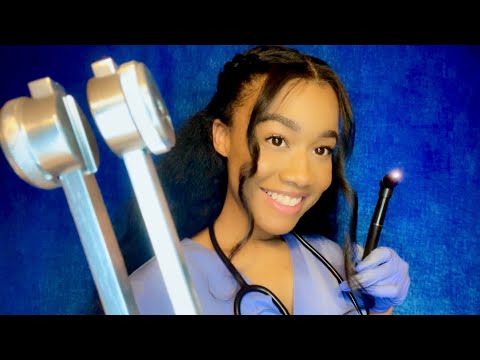 [ASMR] Fast & Aggressive Cranial Nerve Exam Role-play(Fast Medical Role-play)