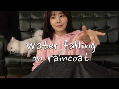 ASMR_ 3dio water drops /rain drops keep fallin' on my ear/ 물소리. 빗소리. 후두둑 . 투둑투둑