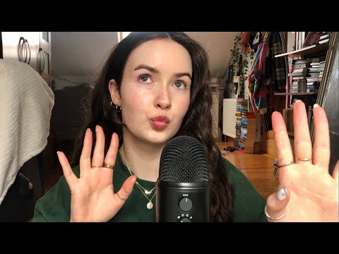 ASMR || Fast & Aggressive Hand Sounds and Ramble