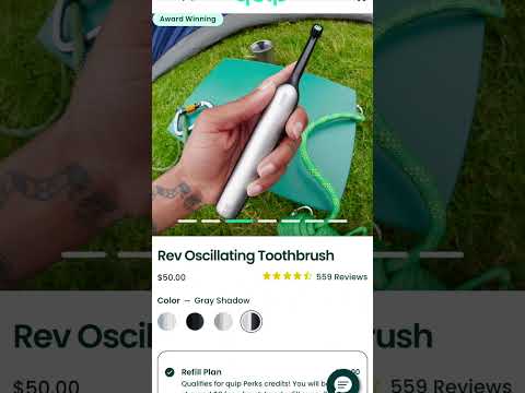 ASMR Quip Toothbrush – Soft Spoken & Whispered #ad
