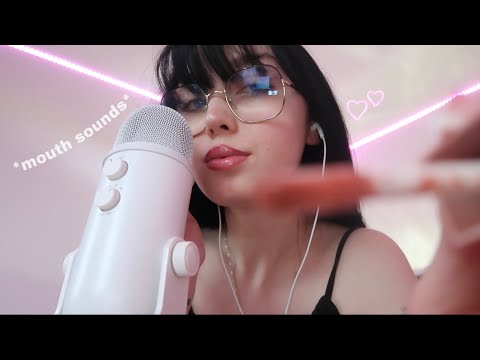 ASMR Lipgloss Sounds avec Visuel *Mouth Sounds* 👄