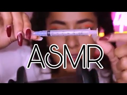 ASMR TE PONGO LA VACUNA C0VID-19 / 3DIO