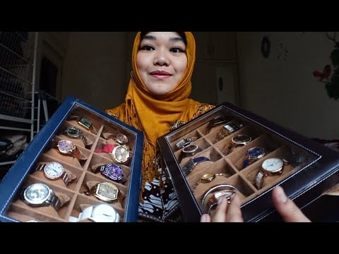 ASMR soft spoken - mom’s watch collection ⌚️ (Indonesian)