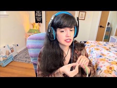 ASMR~ Making a Macrame Cactus 𖧧 Discussing Love, Self Sacrifice, and Christianity