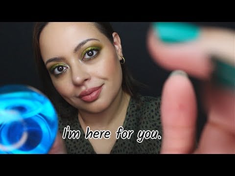 ASMR| Best Friend Comforts You After a Breakup RP (Pampering & Applying Makeup) PERSONAL ATTENTION