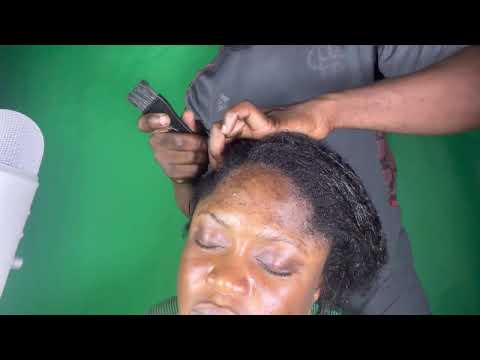 ASMR✨RELAXING HAIR AND HEAD MASSAGE. Asmr for relaxation
