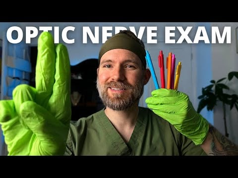 ASMR Cranial Nerve Exam - Testing your Vision