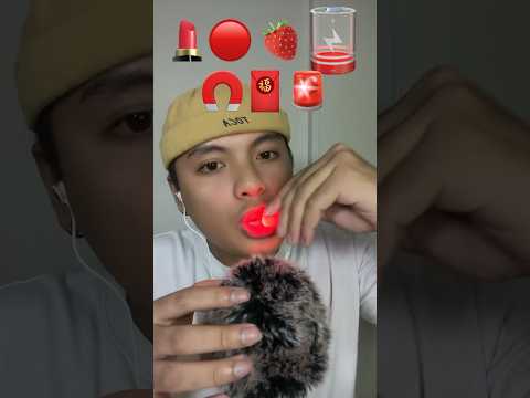 random RED asmr triggers 🚨