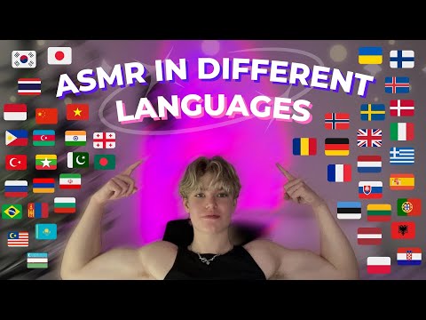 ASMR │ Saying "How Are You" in Many Different LANGUAGES - Relaxing, For Sleep😴