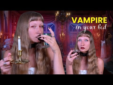 ASMR Vampire Roleplay (Hypnosis, Personal Attention & Sleep)