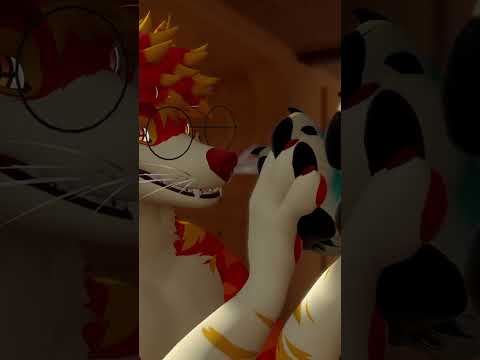 [Furry ASMR] Relaxing with your Paws 🐾 [Shorts]