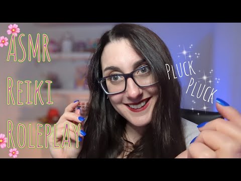 ASMR REIKI Plucking Your Negative Energy (Soft Spoken)