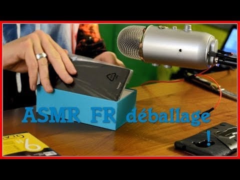 📱ASMR FRançais : Nouveau Tel ! Déballage !📱