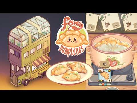 Mouthwatering ASMR 🥟 THE Game for Dumpling Lovers 🥟 Foxy Dumplings