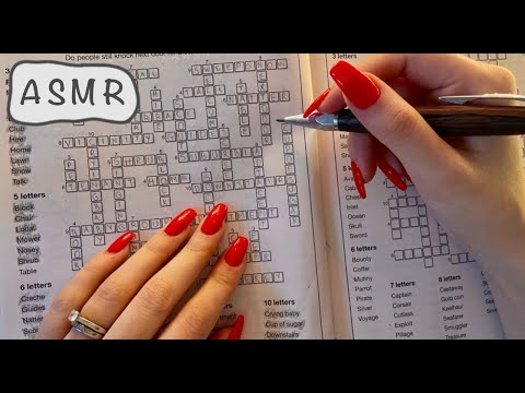 ASMR 😴 - Super Relaxing Kriss Kross Puzzles - Clicky Whispers