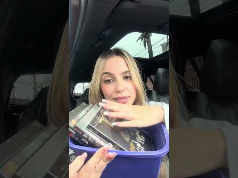 ASMR O QUE TEM NO MEU CARRO