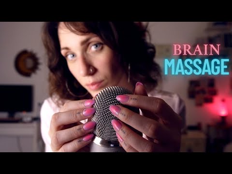 ASMR ~ BRAIN Massage ~ Mic Scratching for Intense TINGLES