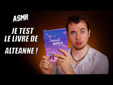 ASMR : J'AI ACHETER LE LIVRE D'ALTEANNE ASMR !