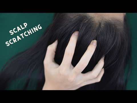 ASMR Hair Parting, Hair Brushing, Hair Treatment Real Person For Insomnia Relief ( Asmr For Sleep )