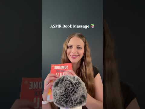Book Massage ASMR 📖✨ So Relaxing! #shorts