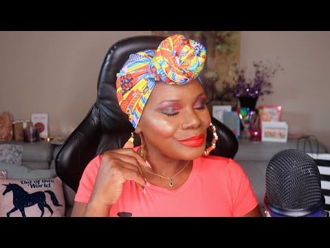 Applying Makeup Highlights Chit Chat ASMR Gum Chewing Sounds