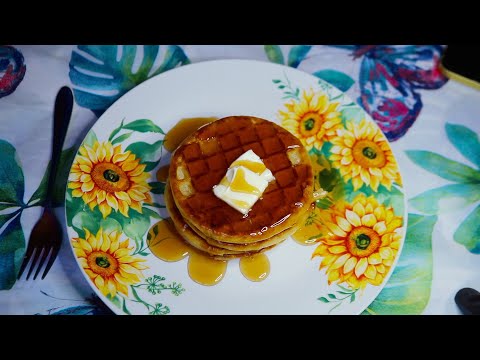 Crispy Eggo Waffles ASMR Eating Sounds