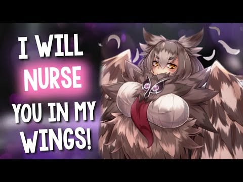 Motherly Harpy Cocoons You in her Wings 💖 【Nursing You | Fluffy Cuddles | Humming | ASMR Tingles RP】