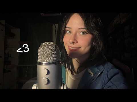 ASMR con micro nuevo! ⋆⭒˚.⋆ mouth sounds, brochas, leyendo..