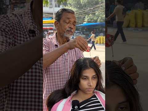 Waris Barber Head Massage #asmr #thebarbersarms #headmassage #indianbarber