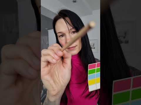coloring your face asmr