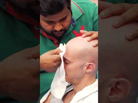 #shamboo #asmr  #indianheadmassage #indianbarber #indianmassage #asmrbarber #crack #chiropractor