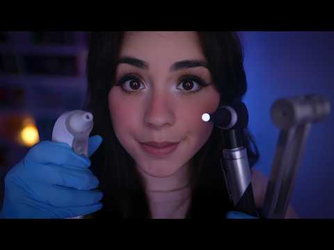 ASMR | Detailed Ear Exam, Hearing Test & Cleaning