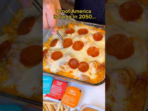 Proof America is living in 2050… #food #eating #mukbang #recipe