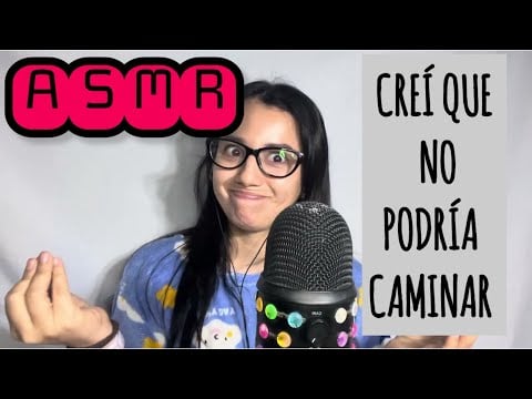 ASMR VOZ COMBINADA CON CHICLE  BLUEYETI TUVE UN ACCIDENTE EN EL GYM 🥺