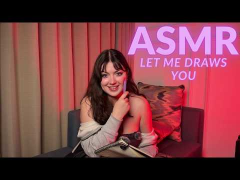 ASMR Girl Next Door Draws You ✏️