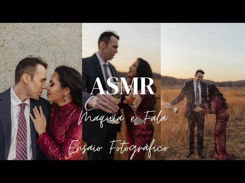 ASMR Maquiagem que Usei em Ensaio com meu Marido #MaquiaeFala #Vozsuave