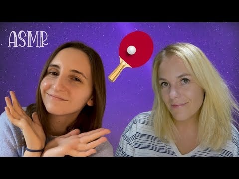 ASMR FR 🏓 Interview ping pong avec @mathouasmr