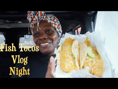 HORRIBLE DRY COUGH FISH TACOS WTF VEGGIE GYRO VLOG NIGHT