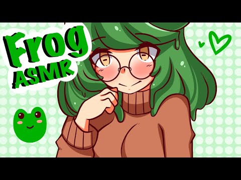 Frog at the Park ♥ | Monster Girl ASMR Roleplay F4A (nervous stuttering, iPad writing & bubbles!)