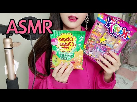 ASMR) 초보유튜버의 사탕, 젤리 입소리 이팅사운드 (치아소리),  Jelly, Candy Eating Sound, NO Talking ASMR