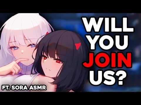 Roommates Can't Resist You ft @Sora_ASMRs ♡ [Spicy] [Friends to Lovers] ASMR Roleplay