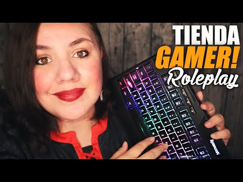 ASMR Tienda de TECLADOS Gamer Roleplay / Gamer Keyboard Store Roleplay / Murmullo Latino